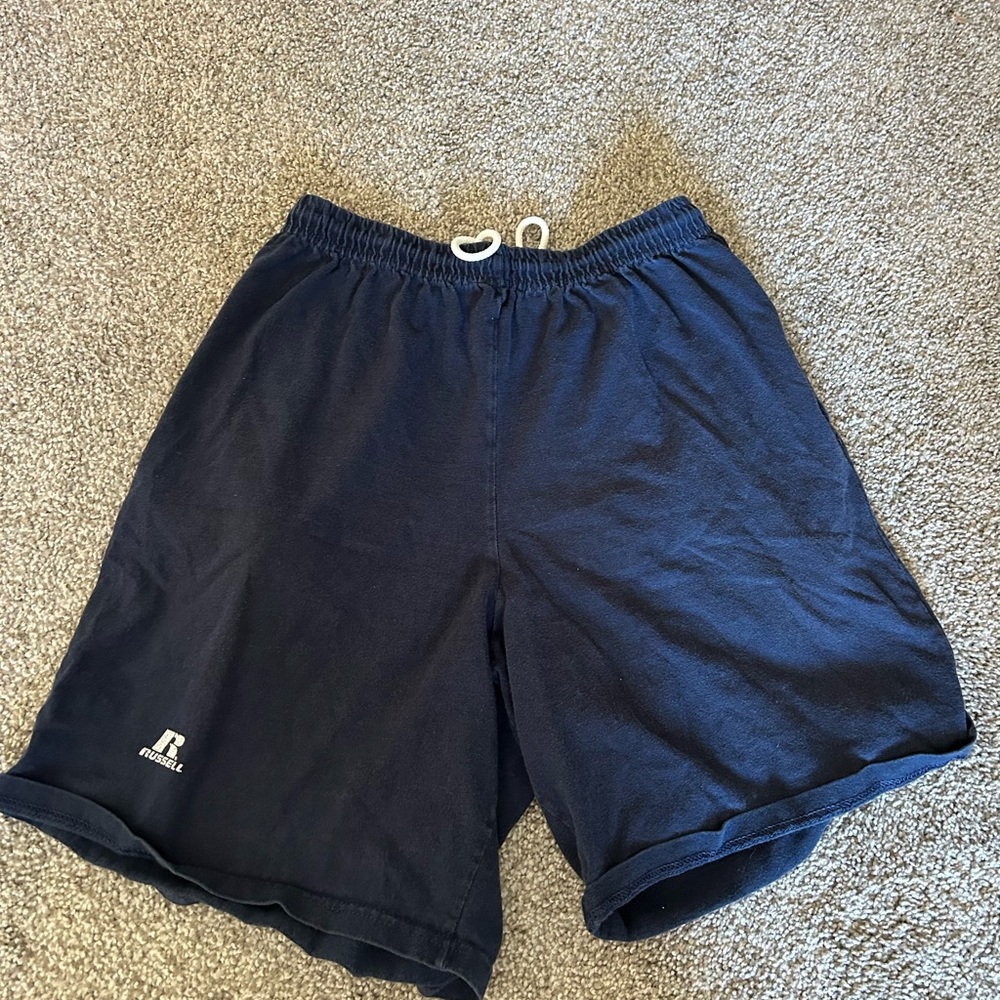Russell Athletic Navy Blue Men's Athletic Shorts
